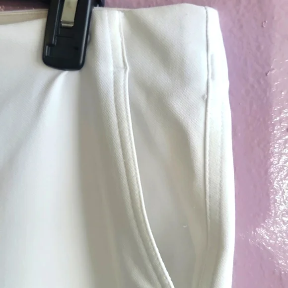 Rachel Zoe Ivory Womens Pants.  Size 12. Elastic Waist - Picture 4 of 9